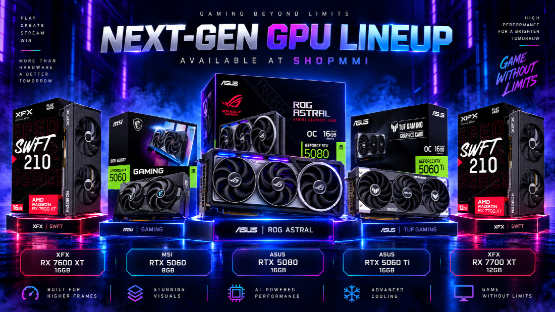 Graphics cards stocked at Micro Mania