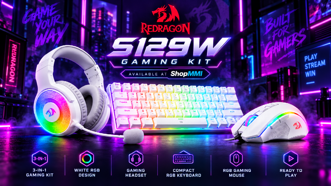 Keyboard, mouse, headset and mousepad kits