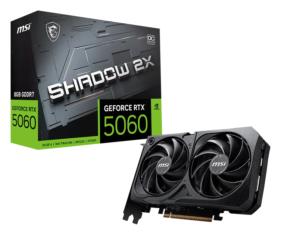 RTX 5060 8GB MSI SHADOW OC