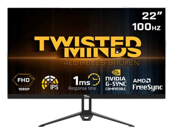 TWISTEDMINDS 22” 100HZ IPS