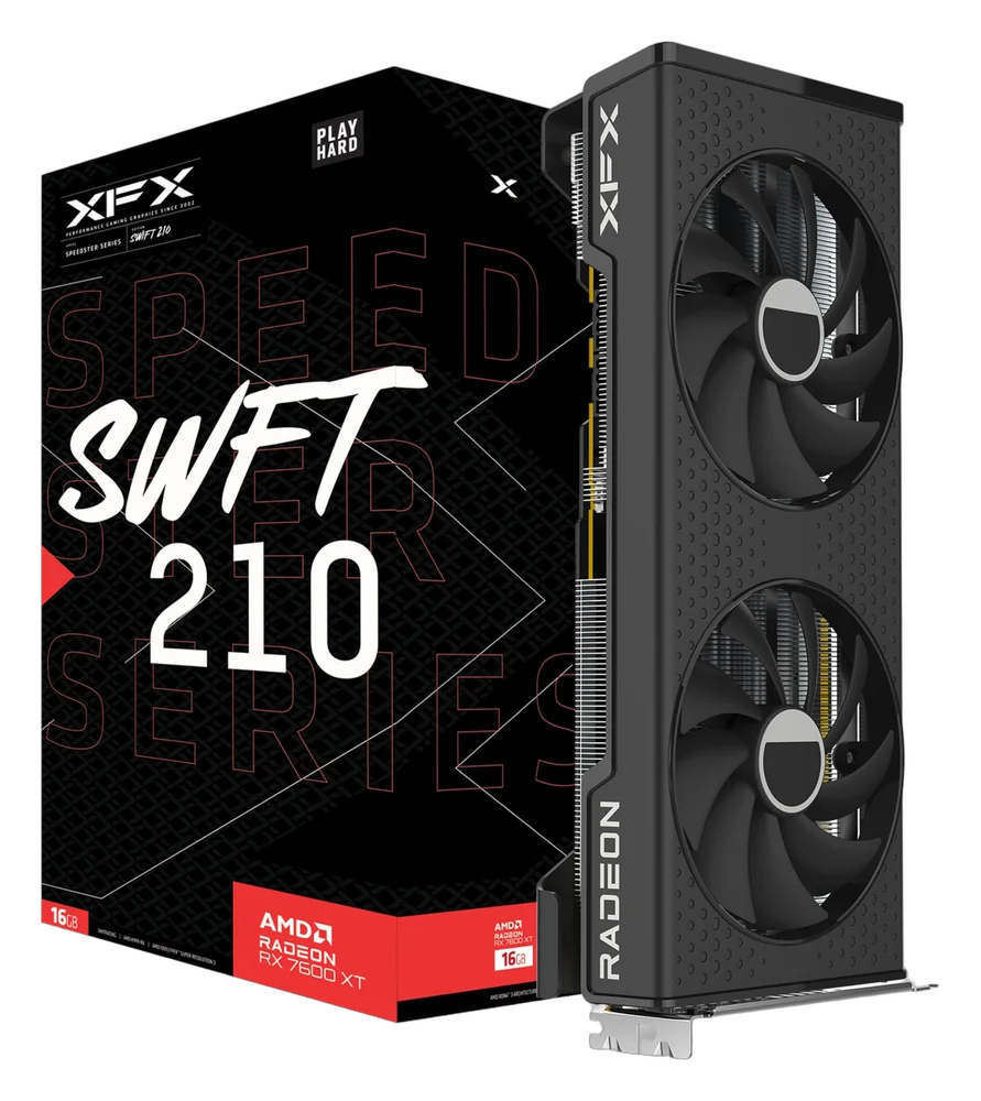 RX7600XT 16GB XFX SWFT SPEEDSTER