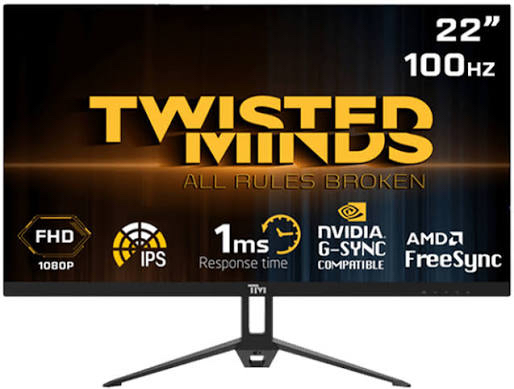 TWISTEDMINDS 22” 100HZ IPS
